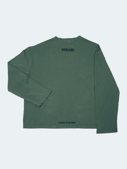 PARAIS LONG SLEEVE VINTAGE GREEN