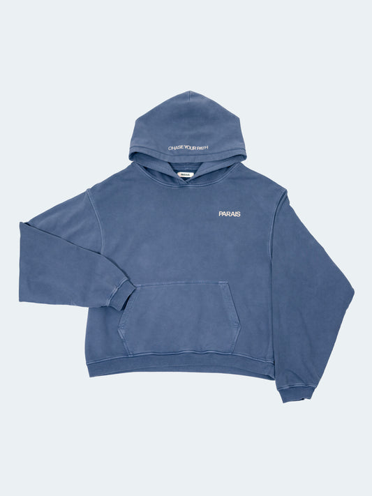 PARAIS HOODIE VINTAGE BLUE