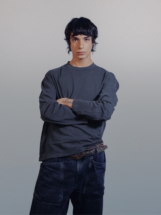 PARAIS LONG SLEEVE VINTAGE BLACK