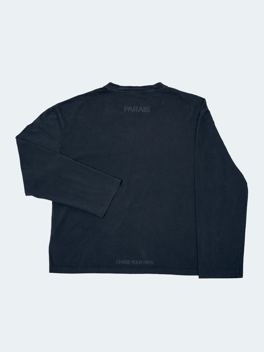 PARAIS LONG SLEEVE VINTAGE BLACK