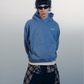 PARAIS HOODIE VINTAGE BLUE