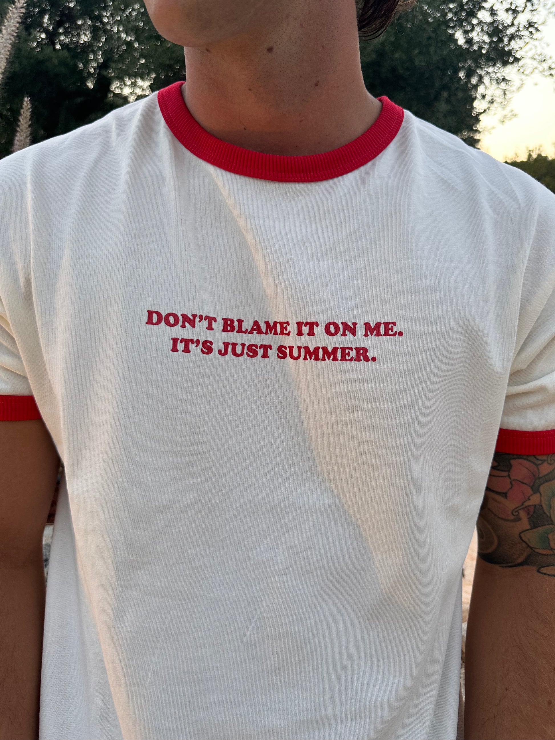 Ringer Tee Summer is not a Season