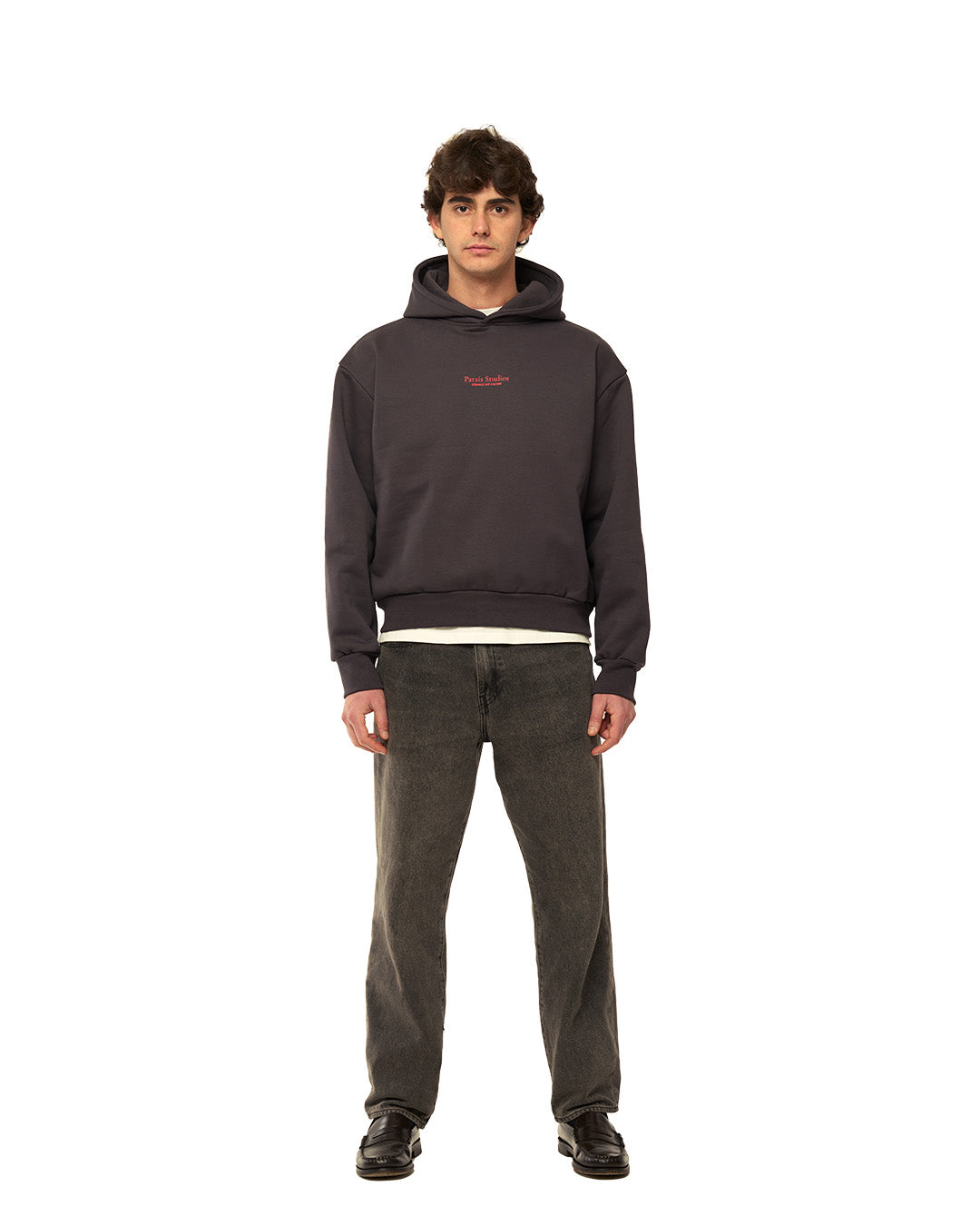 Parais Studios Florence Hoodie - CHARCOAL GREY
